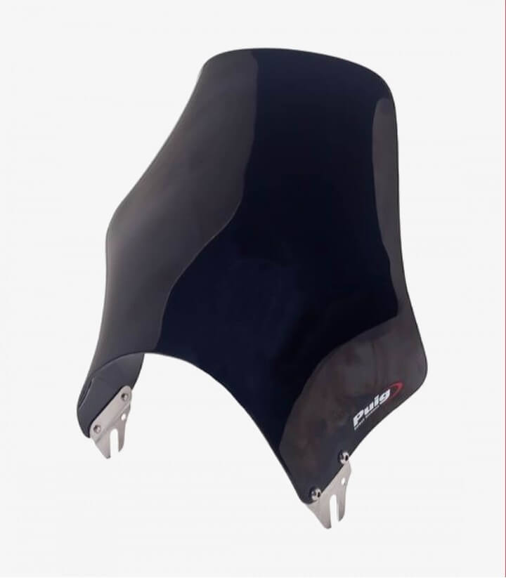 Windschild Puig Naked Yamaha YBR125 und Honda CG 125 Schwarz 4320N