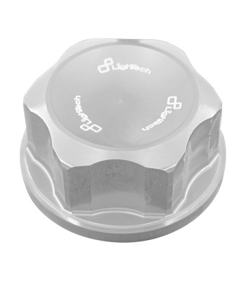 Tuerca de Dirección LighTech M28 x 1 en Plata