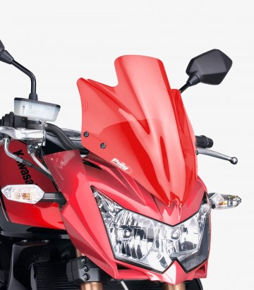 Windschild Puig New Generation Sport Kawasaki Z750 (07-12) Rot 4523R