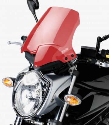 Suzuki GSF1250/650 Bandit (2010 - 2013) Puig New Generation Sport Red Windshield 5027R