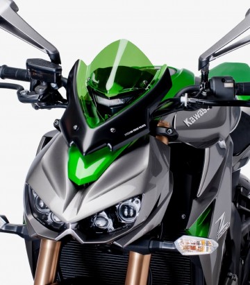 Kawasaki Z1000/R Puig Naked New Generation Sport Green Windshield 7011V