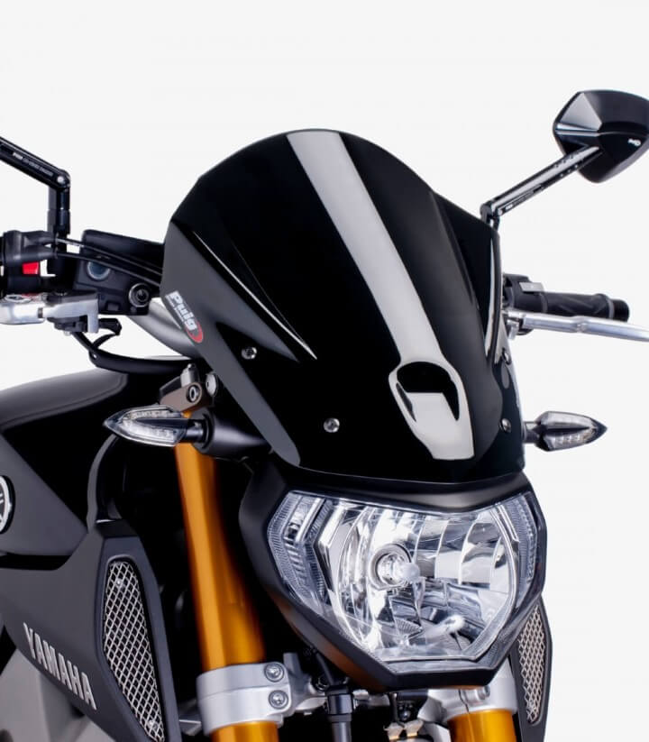 Cúpula Puig Naked New Generation Touring Yamaha MT-09 Negro 6861N