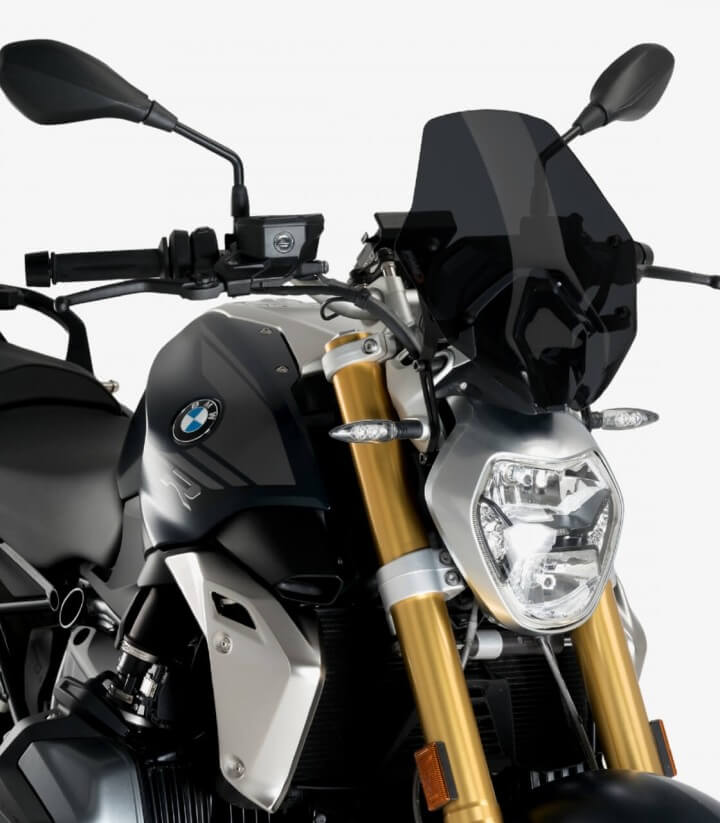Cúpula Puig New Generation Sport BMW R1250R (2018 - 2022) sin soporte original BMW Ahumado oscuro 3624F 3624F