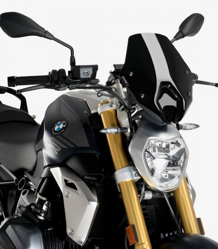 Cúpula Puig New Generation Sport BMW R1250R (2018 - 2022) sin soporte original BMW Negro 3624N 3624N