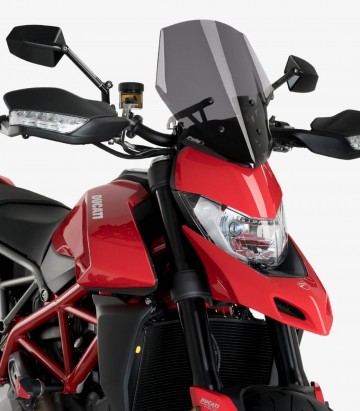 Ducati Hypermotard 950 (2019 - 2024) Puig New Generation Sport Dark smoked Windshield 3634F