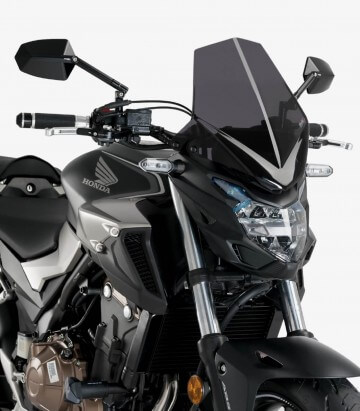 Cúpula Puig Naked New Generation Sport Honda CB500F Ahumado oscuro 3657F