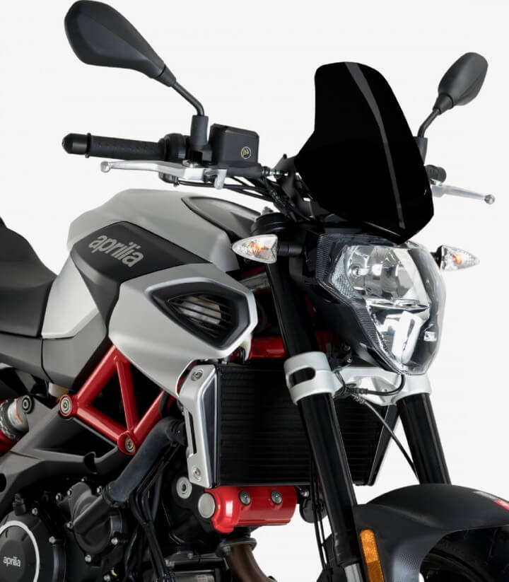 Cúpula Puig Naked New Generation Sport Aprilia Shiver 750/900 Negro 3767N