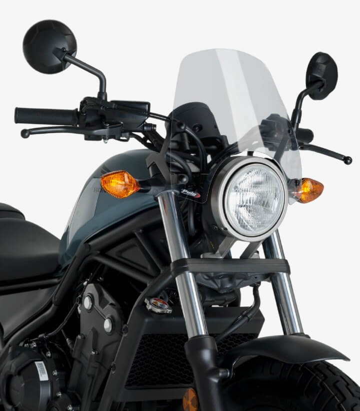 Windschild Puig New Generation Sport Honda CMX 500 Rebel (17-26) Klar 3829W