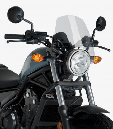 Windschild Puig New Generation Sport Honda CMX 500 Rebel (17-26) Klar 3829W