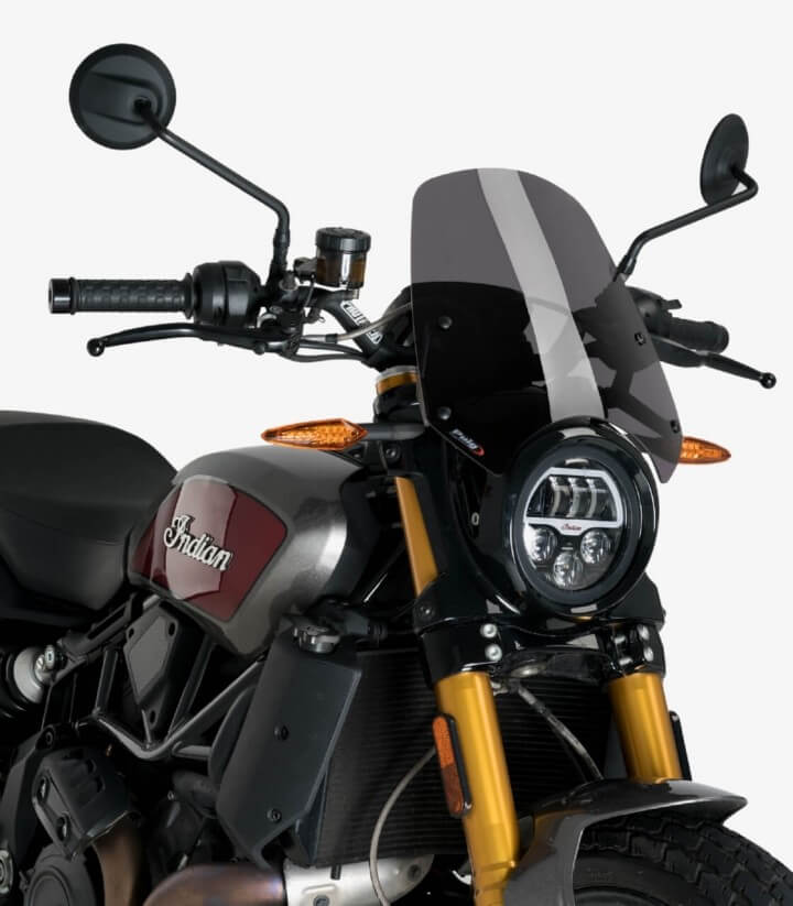 Windschild Puig New Generation Sport Indian FTR (22), FTR 1200 (19-21) Dunkel getönt 3834F