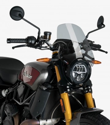 Indian FTR 1200/S Puig Naked New Generation Sport Smoked Windshield 3834H
