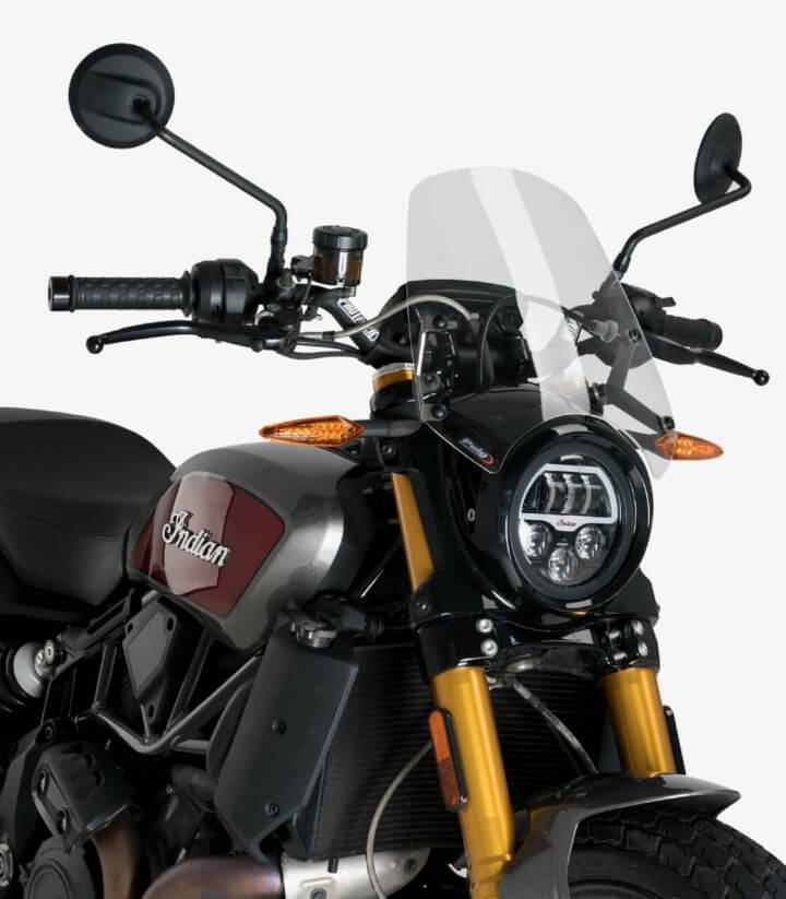 Indian FTR 1200/S Puig Naked New Generation Sport Transparent Windshield 3834W 3834W