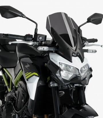 Windschild Puig New Generation Touring Kawasaki Z900 (20-24) Dunkel getönt 3841F