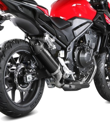 Escape MIVV AK-1 Negro para Honda CB 500 Hornet (24-26) H.093.LZK