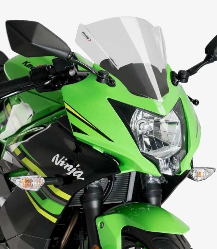 Windschild Puig Z-Racing Kawasaki Ninja 125 (19-26) Getönt 3539H