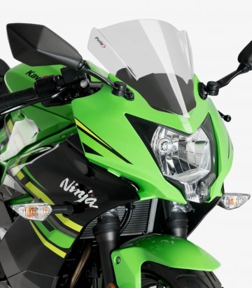 Windschild Puig Z-Racing Kawasaki Ninja 125 (19-26) Getönt 3539H
