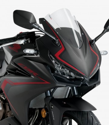 Windschild Puig Z-Racing Honda CBR500R (19-26) Klar 3613W