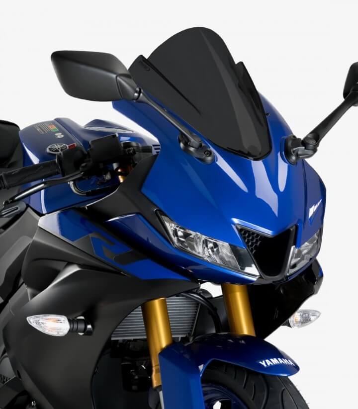 Cúpula Puig Racing Yamaha YZF-R125 Ahumado oscuro 3619F