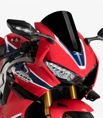 Windschild Puig R-Racer Honda CBR1000RR Fireblade (17-19) Schwarz 3630N