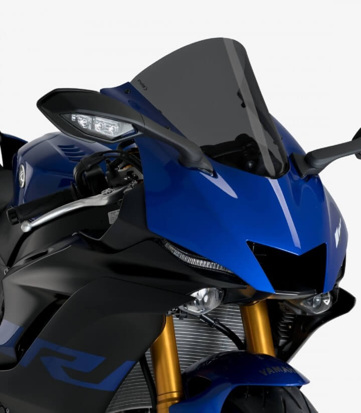 Windschild Puig R-Racer Yamaha YZF-R6/Race (17-26), YZF-R7 (22-26) Dunkel getönt 3633F