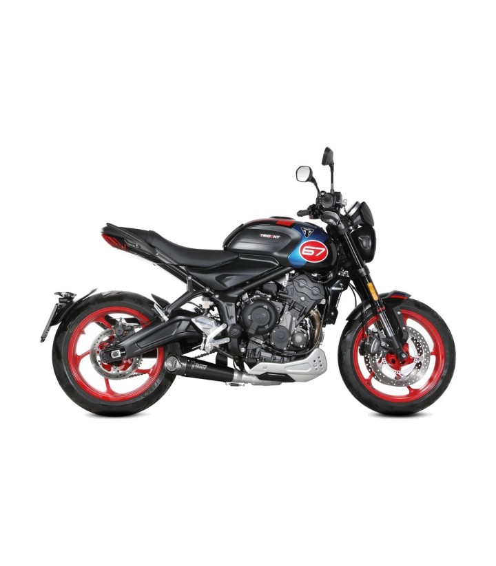 Échappement MIVV X-M5 Noir pour Triumph Trident 660 (25-26) T.029.SC5B