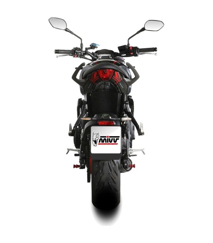 MIVV X-M5 Exhaust Black for Triumph Trident 660 (25-26) T.029.SC5B