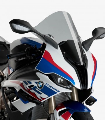 BMW M1000RR (2021 - 2022), S1000RR (2019 - 2024) Puig R-Racer Smoked Windshield 3641H