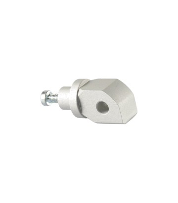 LighTech Rear Footpeg Adapters Pair D8 in Silver for several Yamaha models