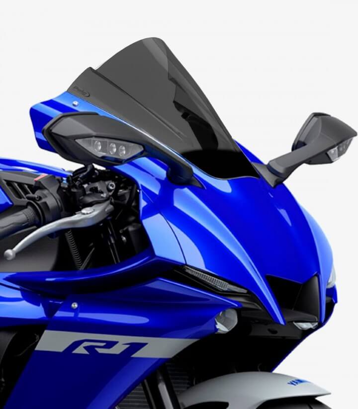 Windschild Puig Z-Racing Yamaha YZF-R1 (20-25) / Race (24-26) Dunkel getönt 3826F