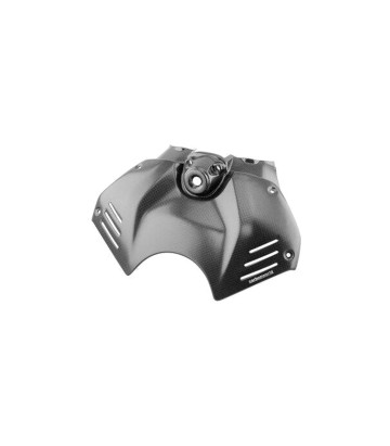 LighTech Carbon-Tankabdeckung mit Schlossabdeckung für Ducati Panigale 1000 V4 R (19-21), Panigale 1100 V4 (18-21)