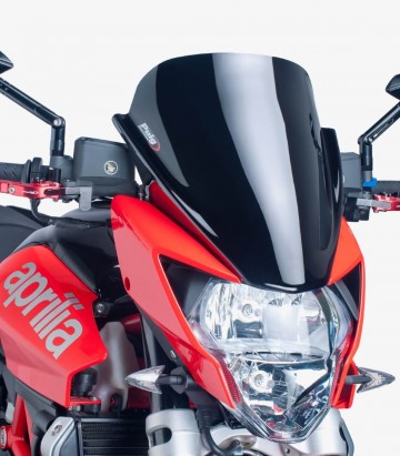 Windschild Puig Z-Racing Aprilia Shiver 750 (10-16) Schwarz 5249N