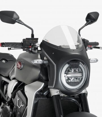 Honda CB1000/650R Neo Sports Cafe Puig Retro Transparent Windshield 3133W