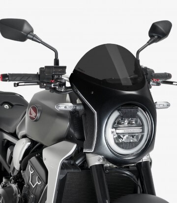 Cúpula Puig Retro Honda CB1000/650R Neo Sports Cafe Ahumado oscuro 3143F