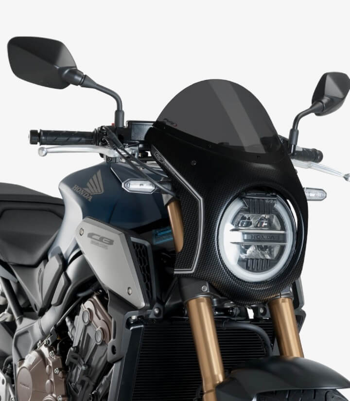 Cúpula Puig Retro Honda CB1000/650R Neo Sports Cafe Ahumado oscuro 3143F