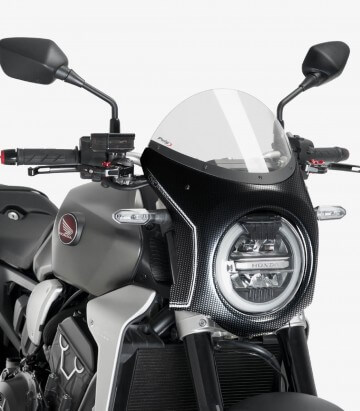 Honda CB1000/650R Neo Sports Cafe Puig Retro Transparent Windshield 3143W