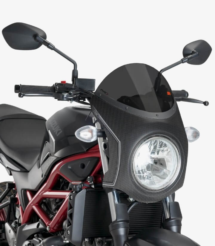Windschild Puig Retro Suzuki SV650 (16-25) Dunkel getönt 3170F