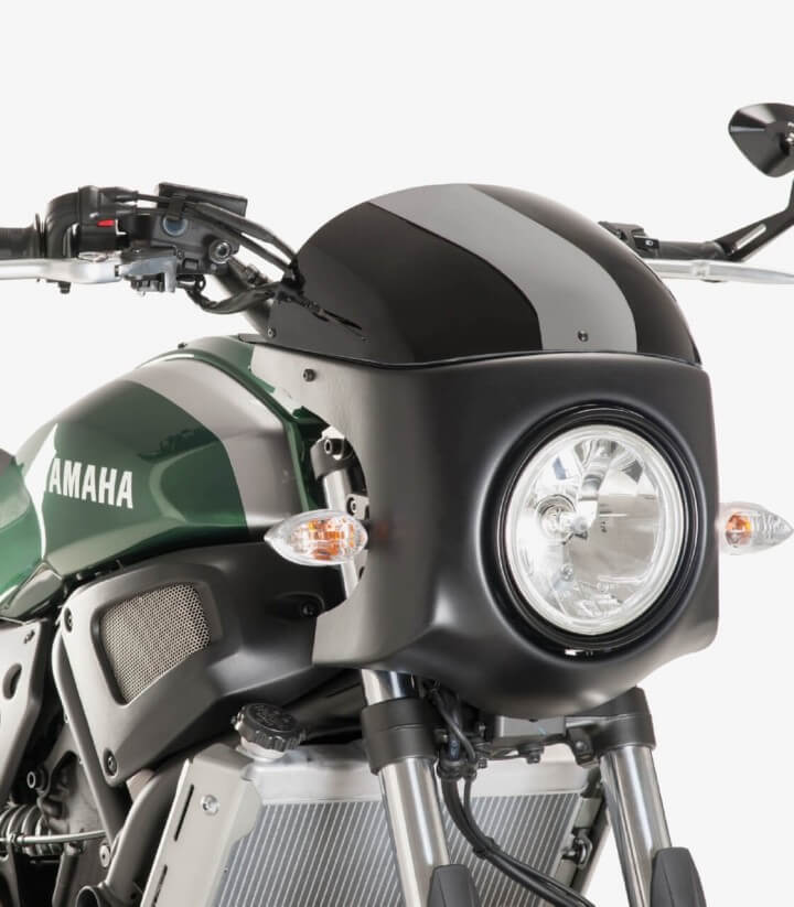 Yamaha XSR700 Puig Retro Black Windshield 8933N