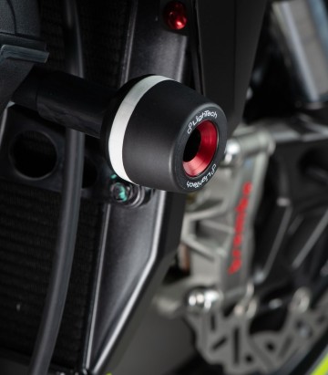 Protetores anti-queda LighTech com casquilho de 10 mm para Triumph Street Triple 675 (11-16), Street Triple 765 (17-25)
