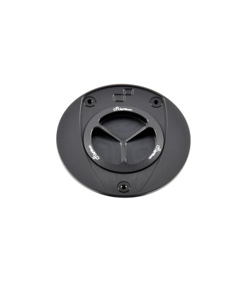 LighTech Tankdeckel mit Schraubverschluss in Schwarz für Aprilia RSV 4 1000/1100 (09-22), Tuono V4 1000/1100 (11-22)