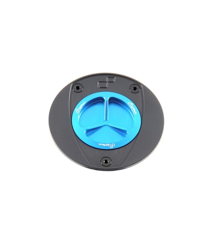LighTech Tankdeckel mit Schraubverschluss in Kobaltblau für BMW S 1000 R (14-19), S 1000 RR (09-22)
