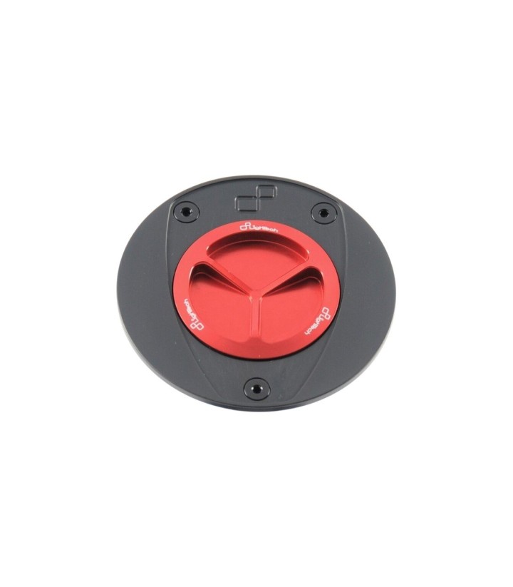 Tapón de Depósito de Rosca LighTech en Rojo para varios modelos de Ducati y Yamaha