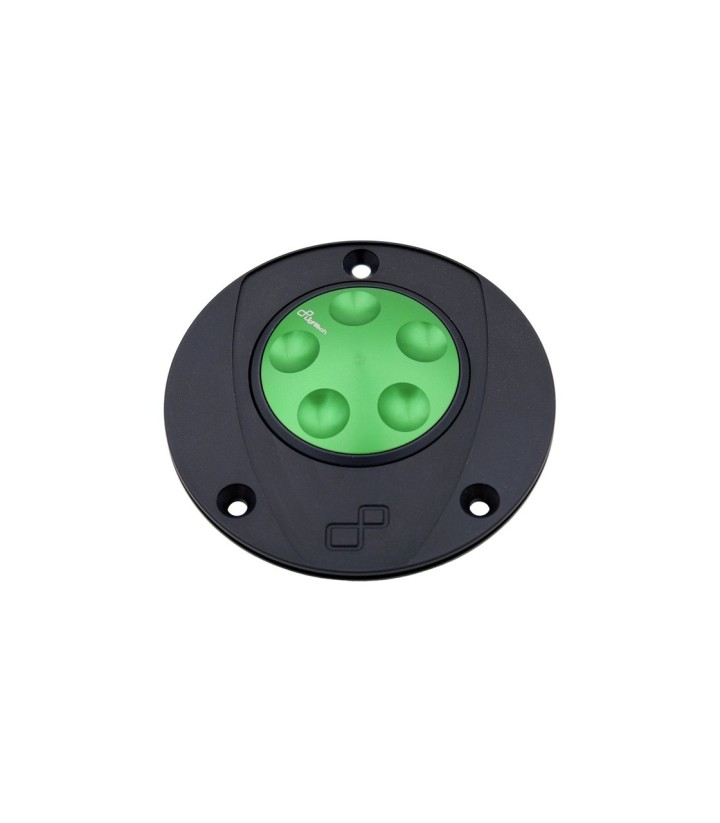 Tappo serbatoio a sgancio rapido LighTech verde per Kawasaki Z 1000 SX (10-20), ZX 6 R (07-18)