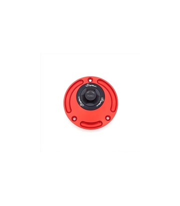 LighTech tankdop met snelsluiting in rood voor diverse modellen van Kawasaki