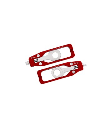 Tendeurs de chaîne LighTech coloris rouge pour Aprilia RSV 4 1000 (09-14), Tuono V4 1000 (11-14)