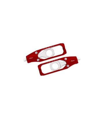 Tendeurs de chaîne LighTech coloris rouge pour Aprilia RSV 4 1000 (15-20), Tuono V4 1100 (15-20)