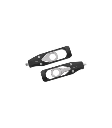 LighTech Chain Adjusters in Black for Aprilia RSV 4 1100 (20-25), Tuono V4 1100 (21-25)