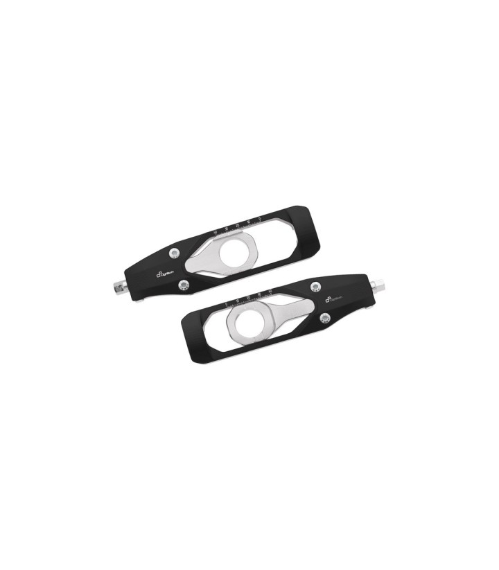 LighTech Chain Adjusters in Black for Aprilia RSV 4 1100 (21-25)