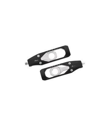 Tendeurs de chaîne LighTech coloris noir pour Aprilia RSV 4 1100 (21-25)