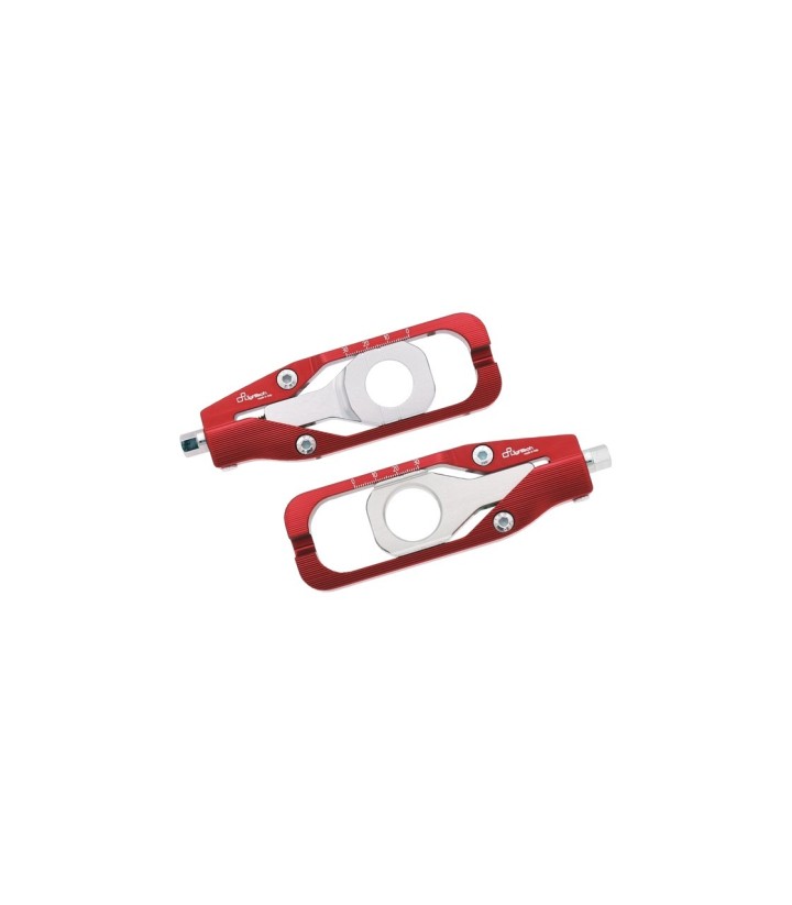 LighTech Chain Adjusters in Red for Honda CBR 1000 RR (08-16), CBR 600 RR (07-25)