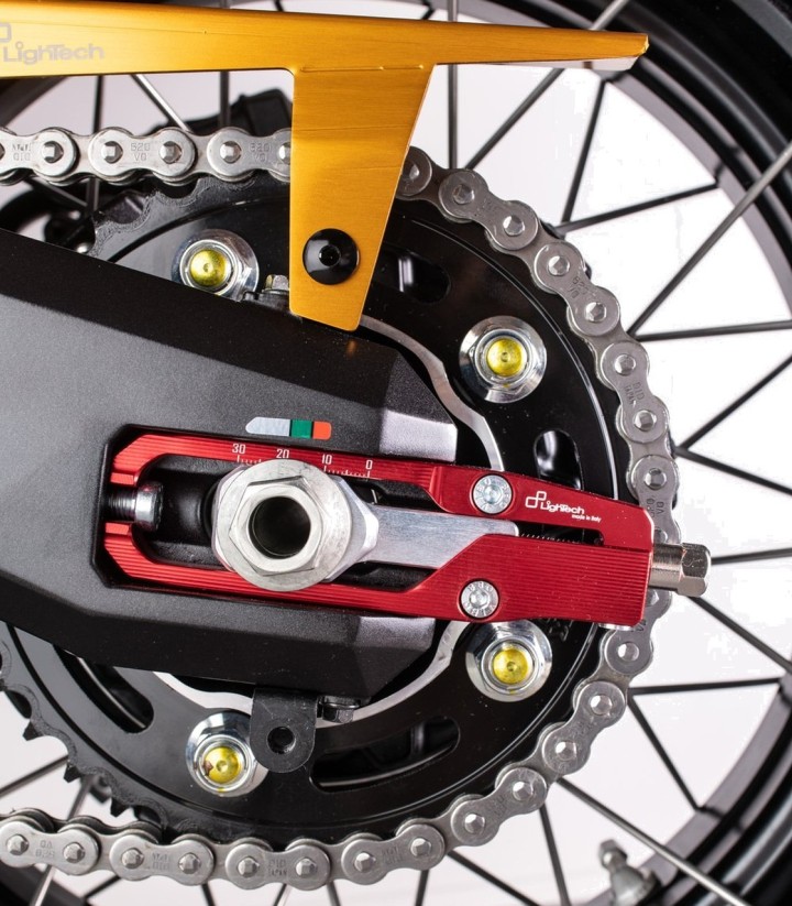 Tendicatena LighTech rosso per Honda X ADV 750 (17-25)